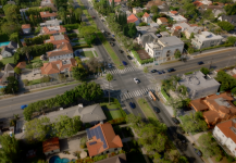 Highland Ave Northbound Angle