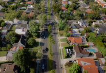 Highland Ave Northbound Centered