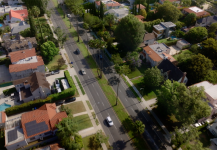 Highland Ave Southbound Angle