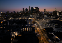 Magic Hour Over 1st Street Magic Hour Over 1st Street