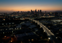 Magic Hour Over 6th St. Bridge Magic Hour Over 6th St. Bridge