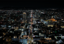 Night Mid-Wilshire NB Vermont