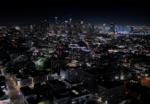 Night MacArthur Park Approach