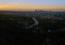 Sunrise Above Hollywood Bowl